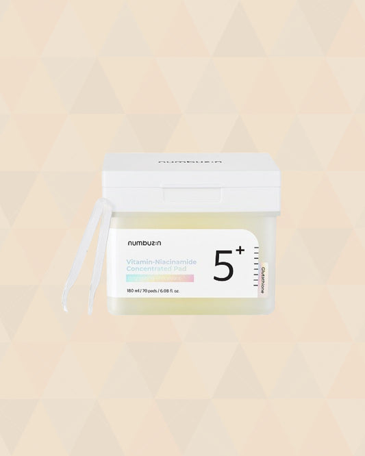 NO.5+ VITAMIN-NIACINAMIDE CONCENTRATED PAD (70EA)180ML